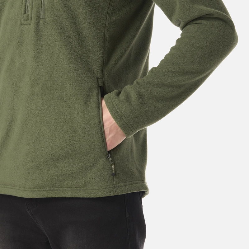 POLAR HOMBRE PAICAVI THERM-PRO 1/4 ZIP JACKET VERDE MUSGO LIPPI - 5