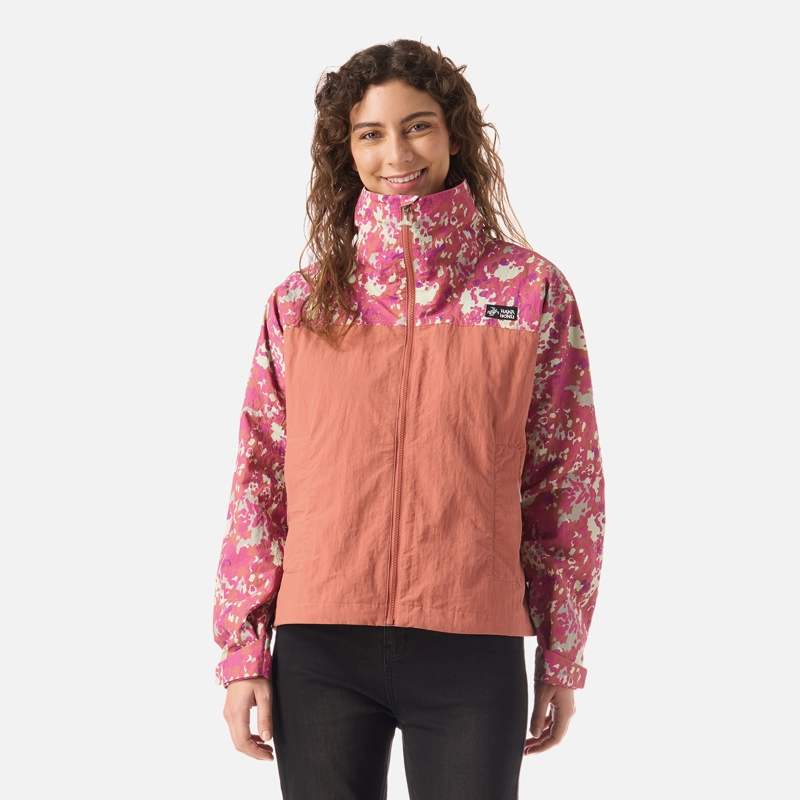 CHAQUETA MUJER HIJA DEL VIENTO TERRACOTA CLARO HAKA HONU - 1