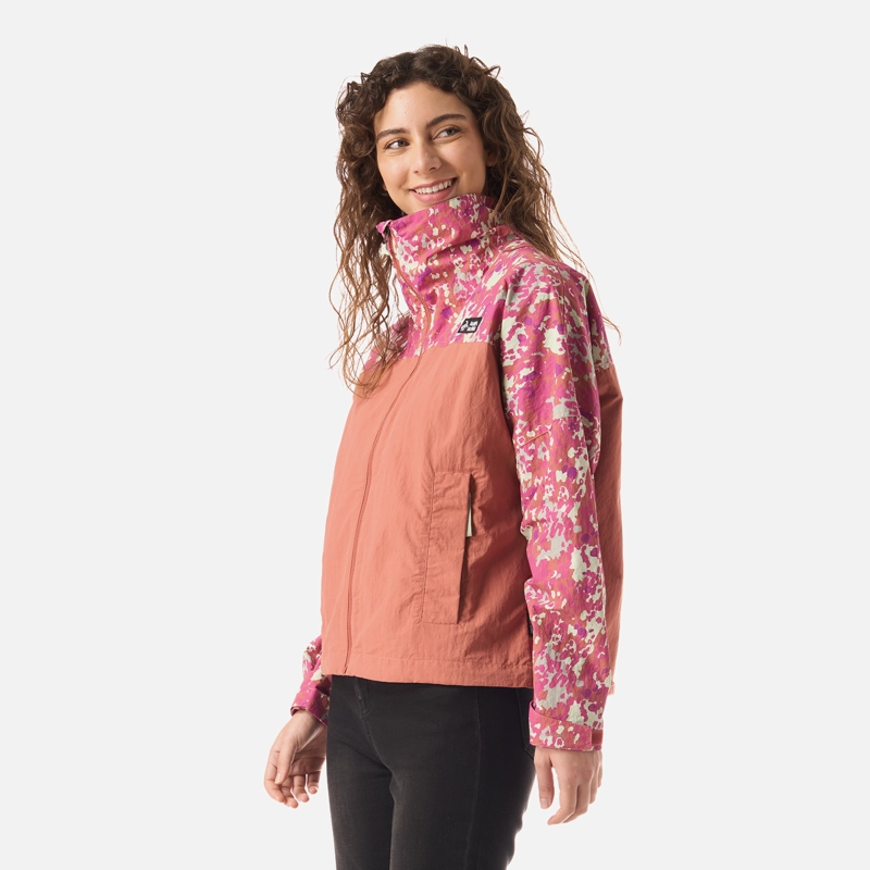 CHAQUETA MUJER HIJA DEL VIENTO TERRACOTA CLARO HAKA HONU - 2