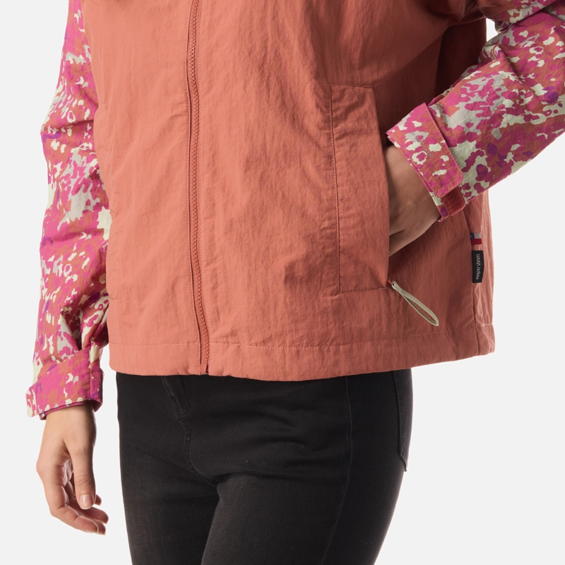 CHAQUETA MUJER HIJA DEL VIENTO TERRACOTA CLARO HAKA HONU - 5