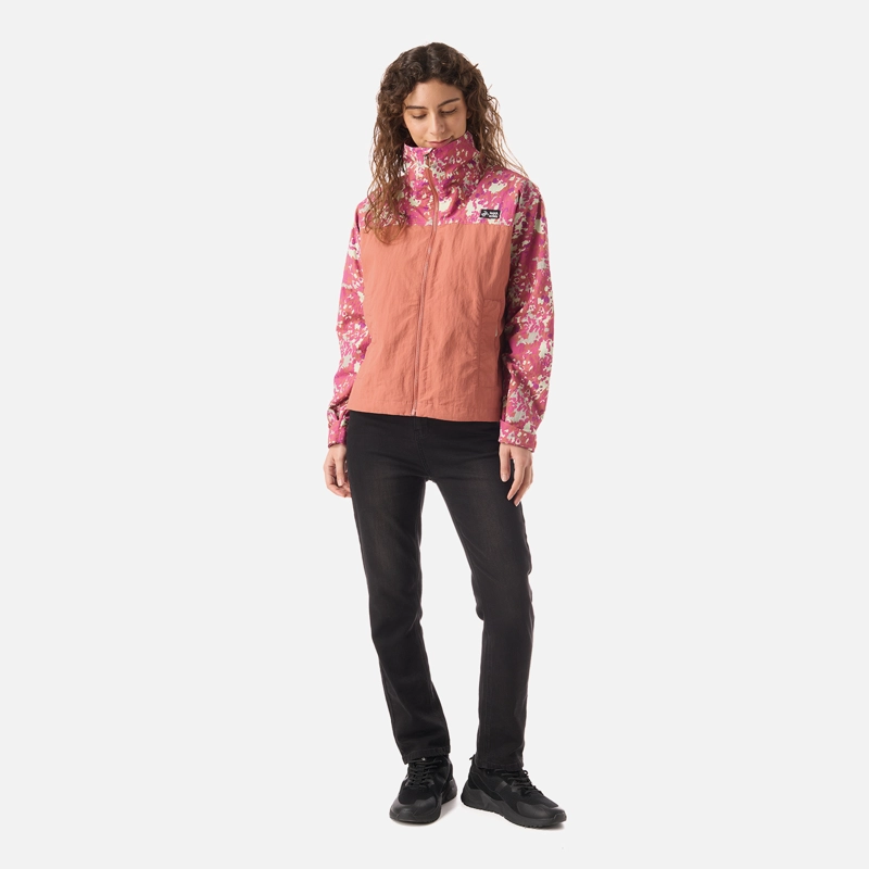 CHAQUETA MUJER HIJA DEL VIENTO TERRACOTA CLARO HAKA HONU - 7