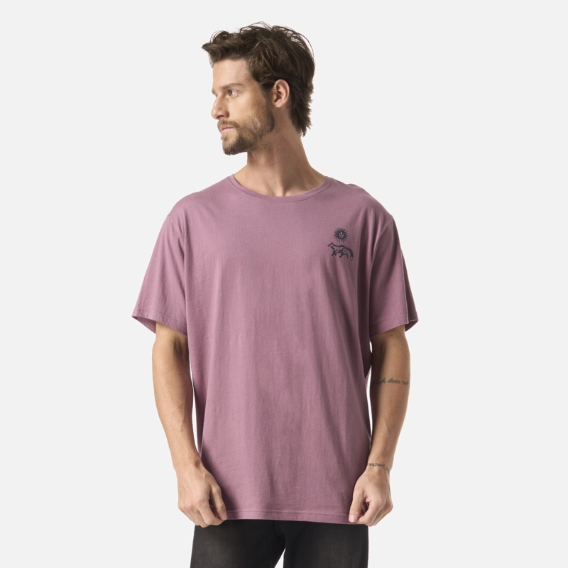 HAKA HONU POLERA HOMBRE MOSAICOS LILA HAKA HONU