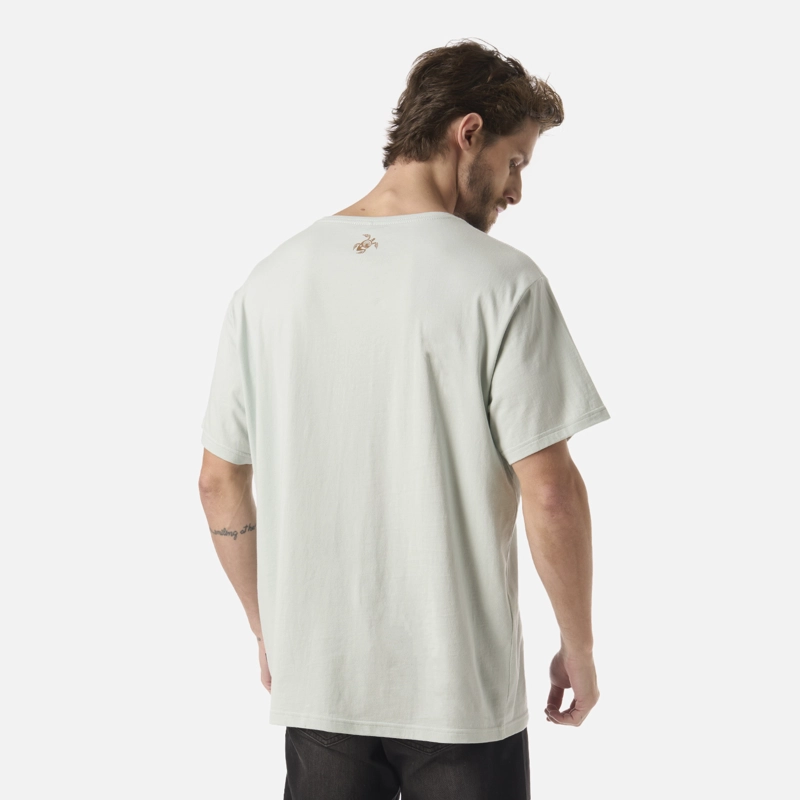 POLERA HOMBRE LOGO CELESTE HAKA HONU - 3