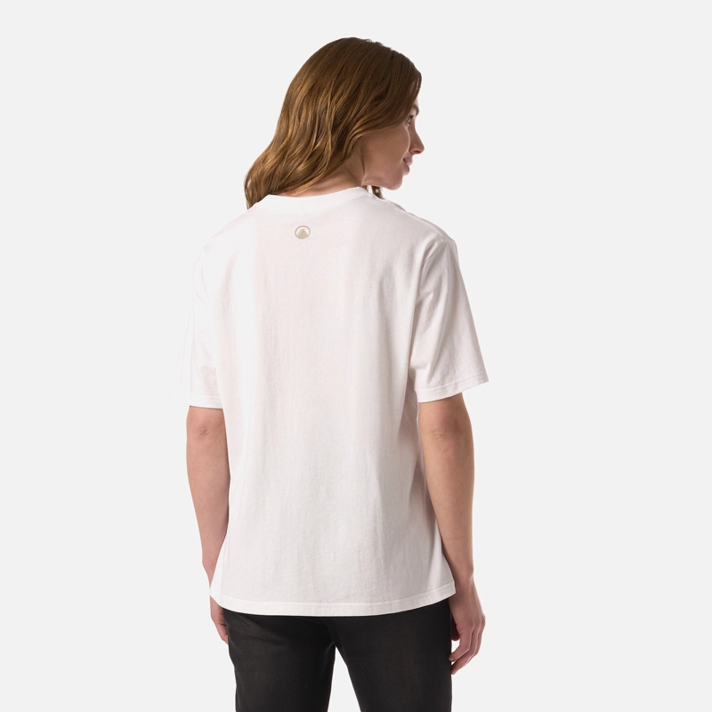 POLERA MUJER LOGO LIPPI T-SHIRT BLANCO LIPPI V26 - 3