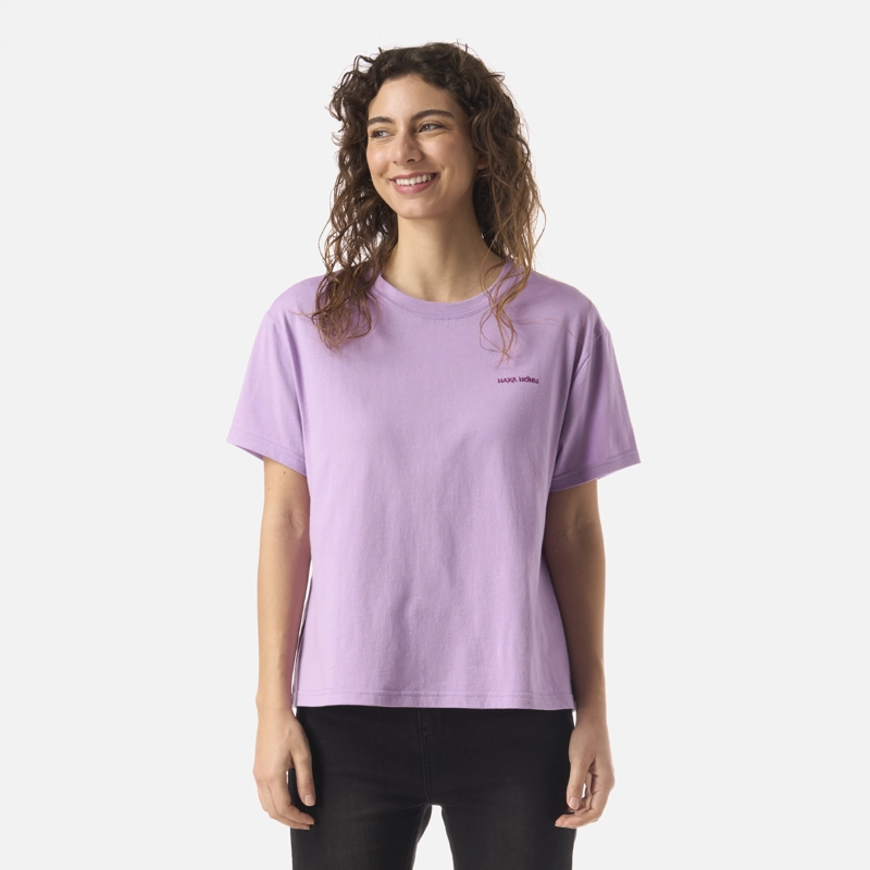POLERA MUJER POLO LILA HAKA HONU - 1