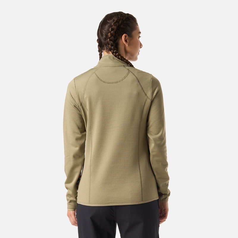 POLERON MUJER TAINA VERDE OLIVA HAKA HONU - 3