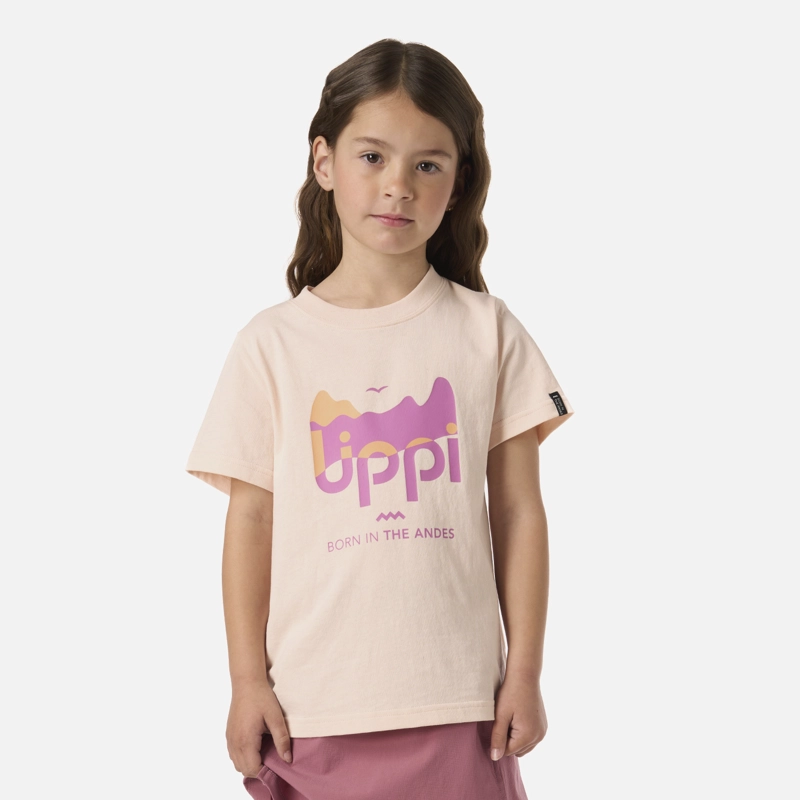 POLERA NIÑA LOGO LIPPI T-SHIRT DAMASCO LIPPI - 1