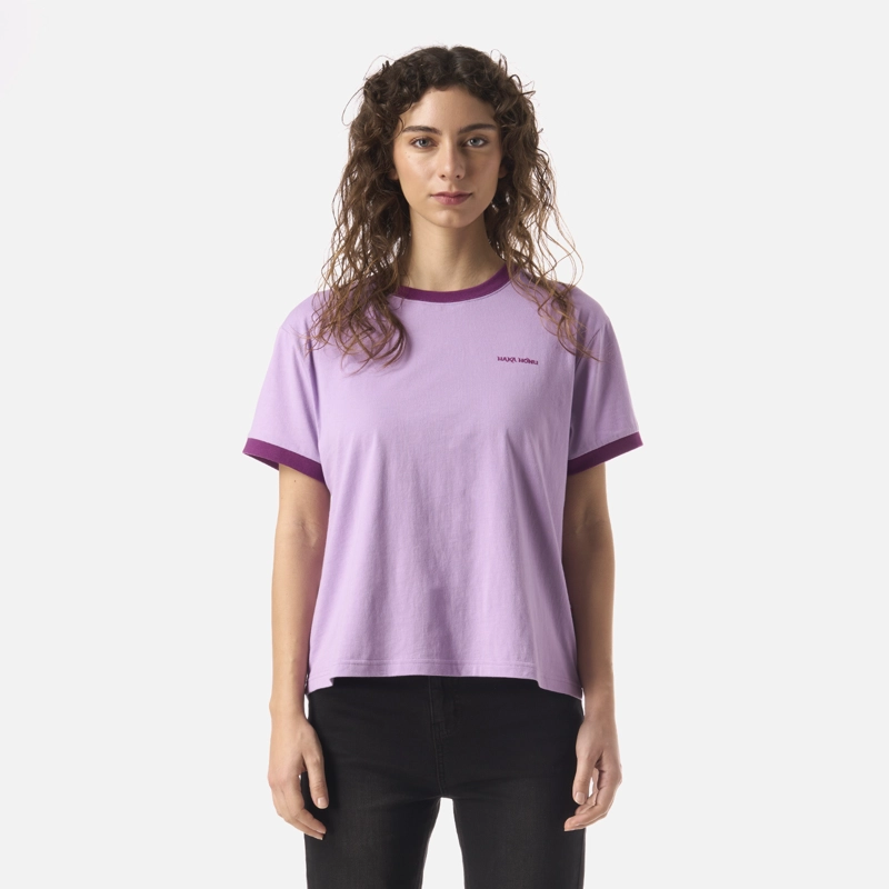 HAKA HONU POLERA MUJER COSAS EXTRANAS LAVANDA HAKA HONU