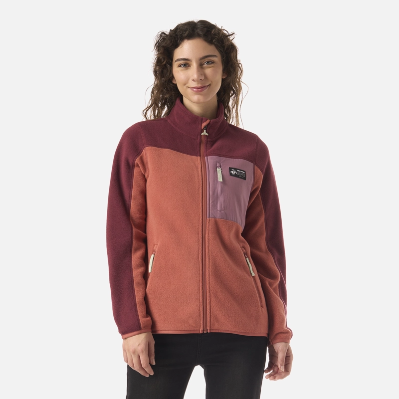POLAR MUJER RUIL TERRACOTA CLARO HAKA HONU - 1