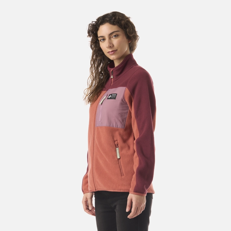 POLAR MUJER RUIL TERRACOTA CLARO HAKA HONU - 2