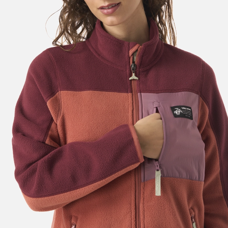 POLAR MUJER RUIL TERRACOTA CLARO HAKA HONU - 4