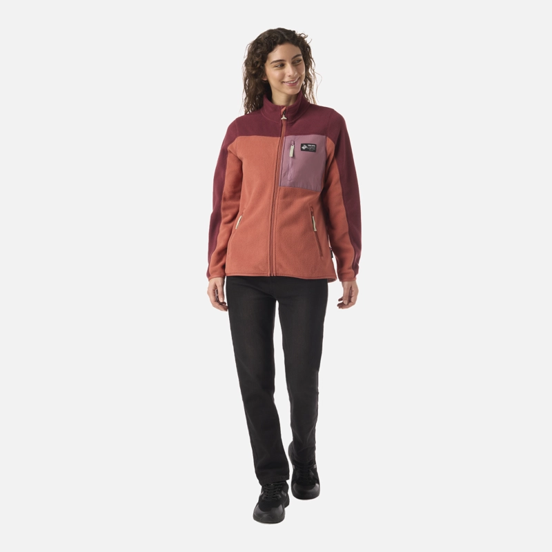 POLAR MUJER RUIL TERRACOTA CLARO HAKA HONU - 6