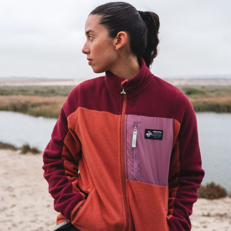 POLAR MUJER RUIL TERRACOTA CLARO HAKA HONU - 7