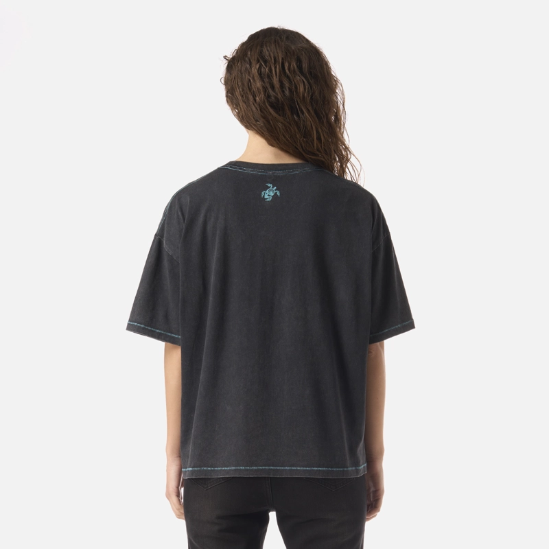 POLERA MUJER GORRION NEGRO HAKA HONU - 3