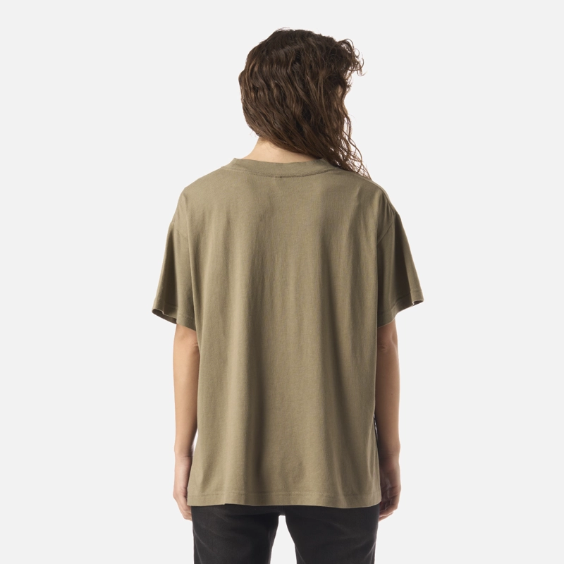 POLERA MUJER MAMBOO VERDE OLIVA HAKA HONU - 3
