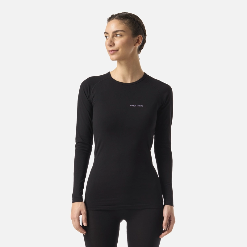 PRIMERA CAPA MUJER PUMA AUSTRAL TOP NEGRO HAKA HONU - 1