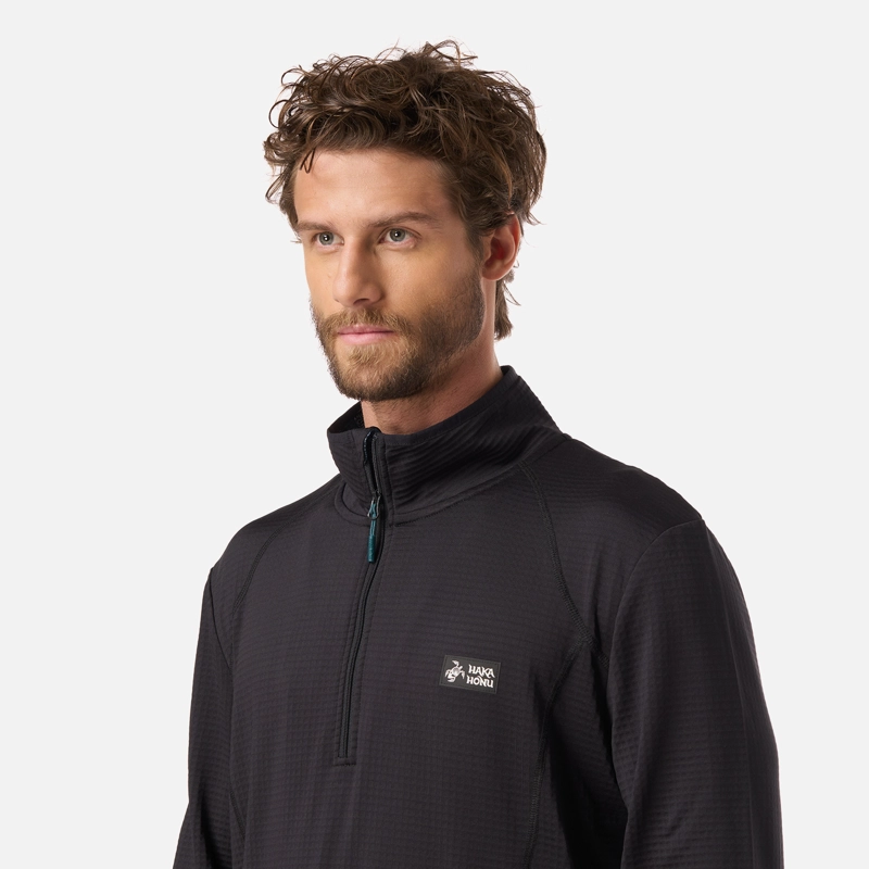 POLERON HOMBRE TAINA NEGRO HAKA HONU V26 - 4