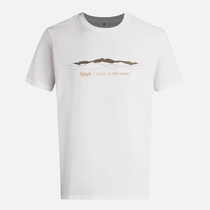 POLERA HOMBRE LOGO LIPPI FRONT PRINT T-SHIRT BLANCO LIPPI V26 - 6