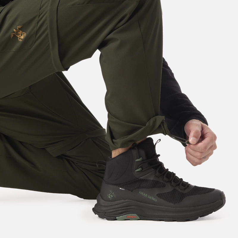 PANTALON HOMBRE TRONCO VERDE MILITAR HAKA HONU - 7