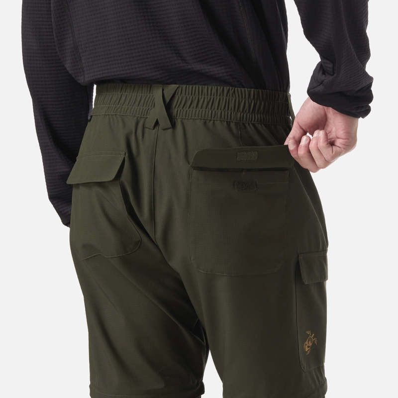 PANTALON HOMBRE TRONCO VERDE MILITAR HAKA HONU - 8
