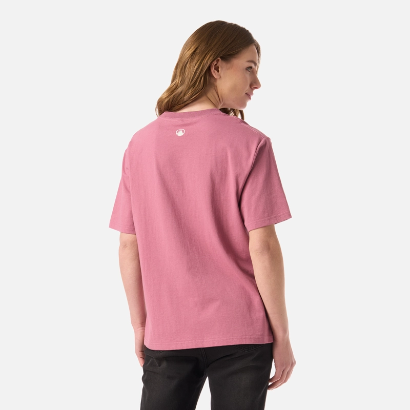 POLERA MUJER LOGO LIPPI T-SHIRT ROSA OSCURO LIPPI - 3