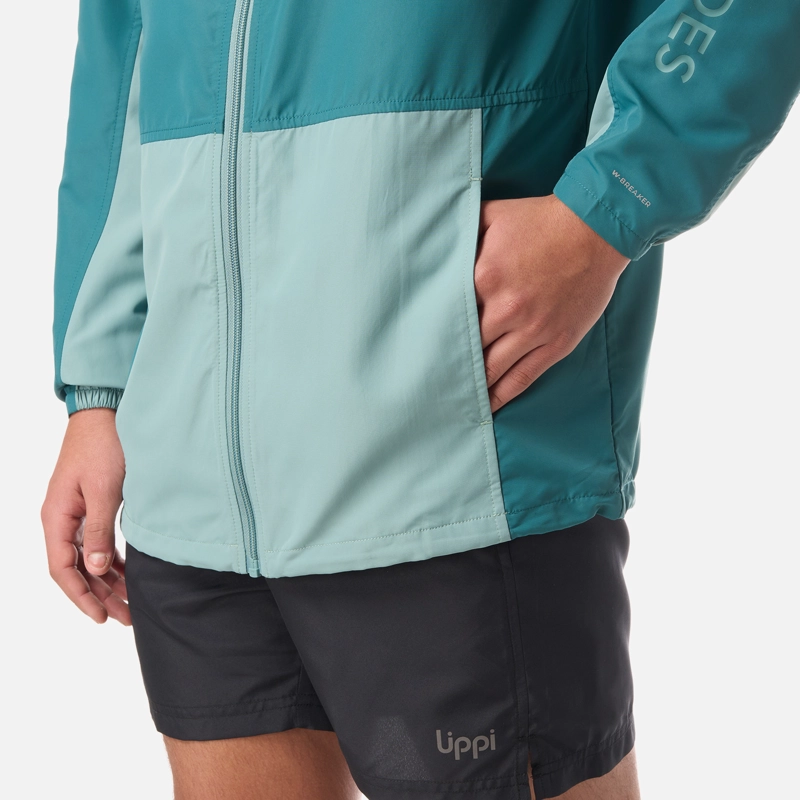 CHAQUETA TEEN BOY NIGHTFALL WINDBREAKER HOODY JACKET PETROLEO OSCURO LIPPI - 5