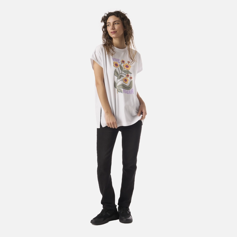POLERA MUJER GARZA BLANCO HAKA HONU - 6