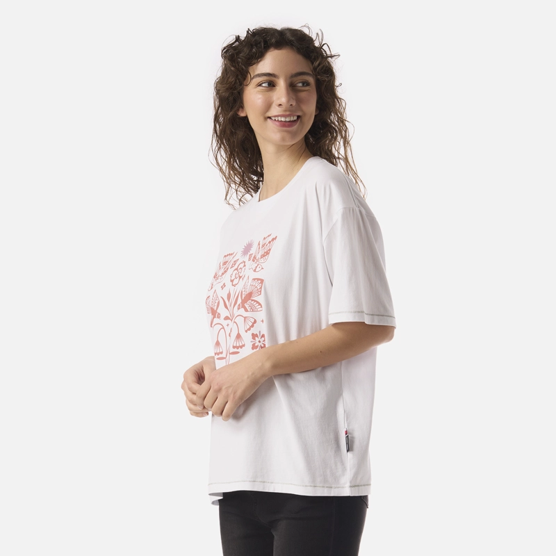 POLERA MUJER GORRION BLANCO HAKA HONU V26 - 2