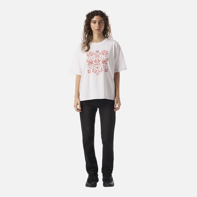 POLERA MUJER GORRION BLANCO HAKA HONU V26 - 5