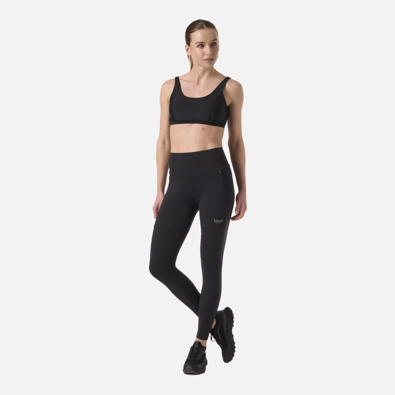 CALZA MUJER PURETREK Q-DRY LEGGINGS NEGRO LIPPI - 6