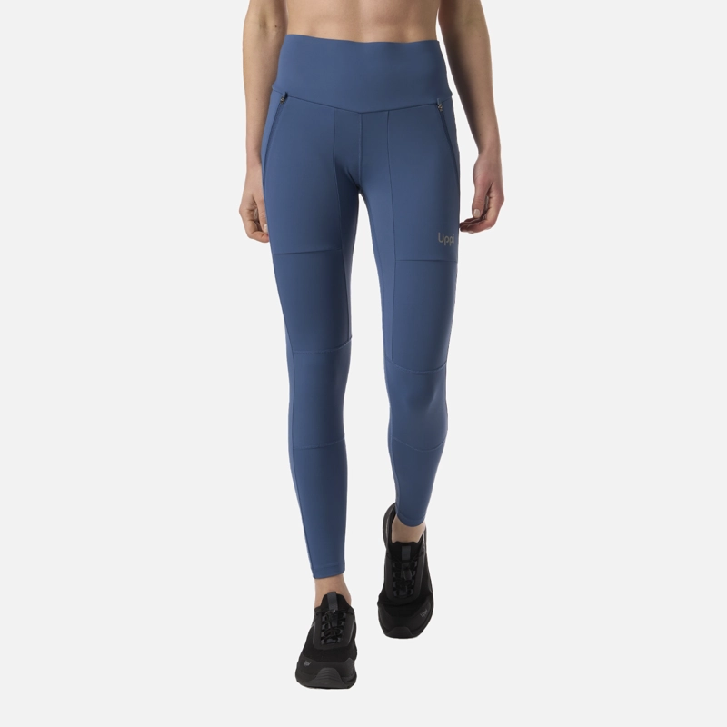 CALZA MUJER PURETREK Q-DRY LEGGINGS AZUL OSCURO LIPPI - 1