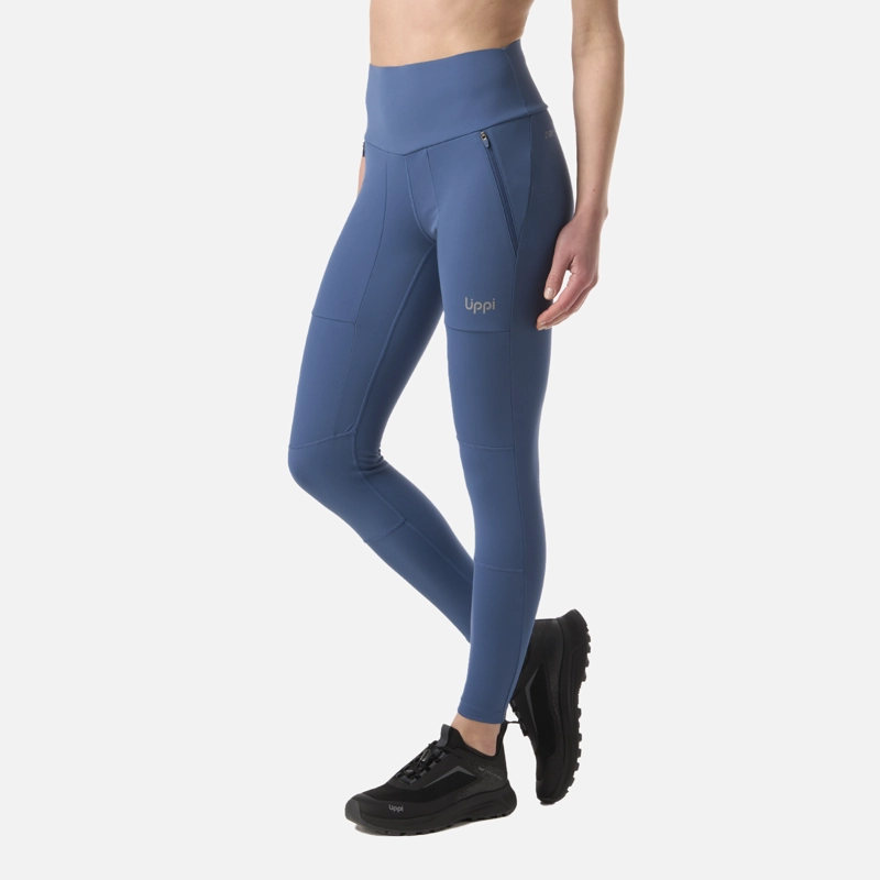 CALZA MUJER PURETREK Q-DRY LEGGINGS AZUL OSCURO LIPPI - 2