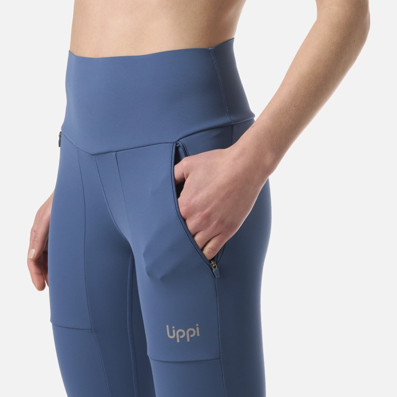 CALZA MUJER PURETREK Q-DRY LEGGINGS AZUL OSCURO LIPPI - 4