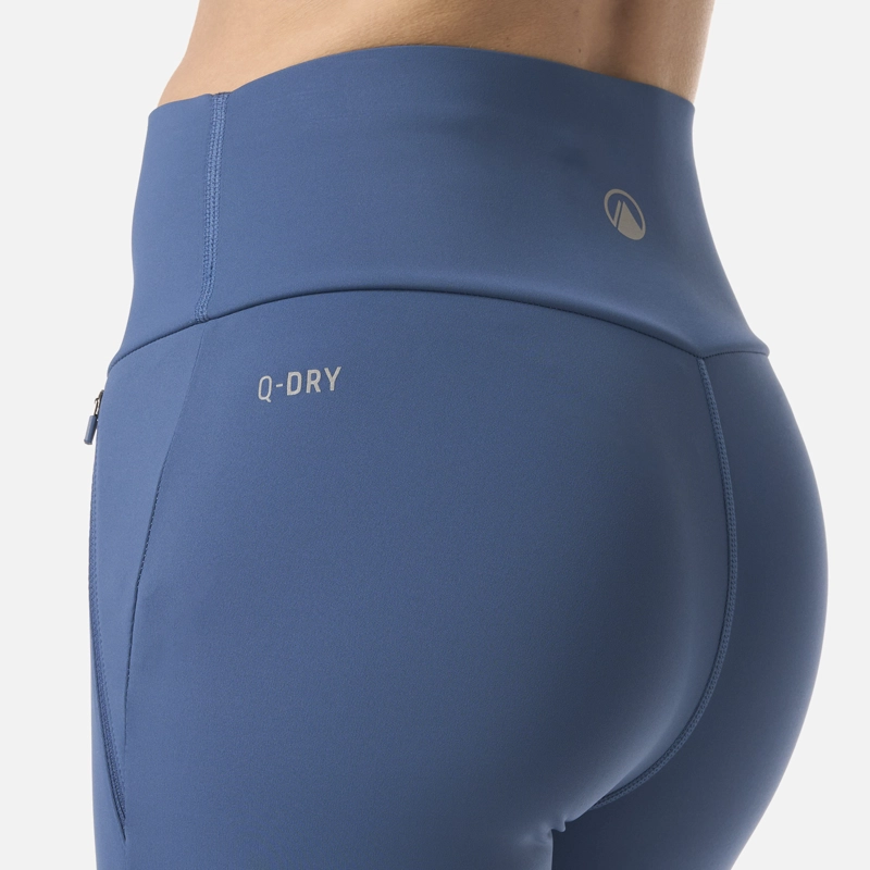 CALZA MUJER PURETREK Q-DRY LEGGINGS AZUL OSCURO LIPPI - 5