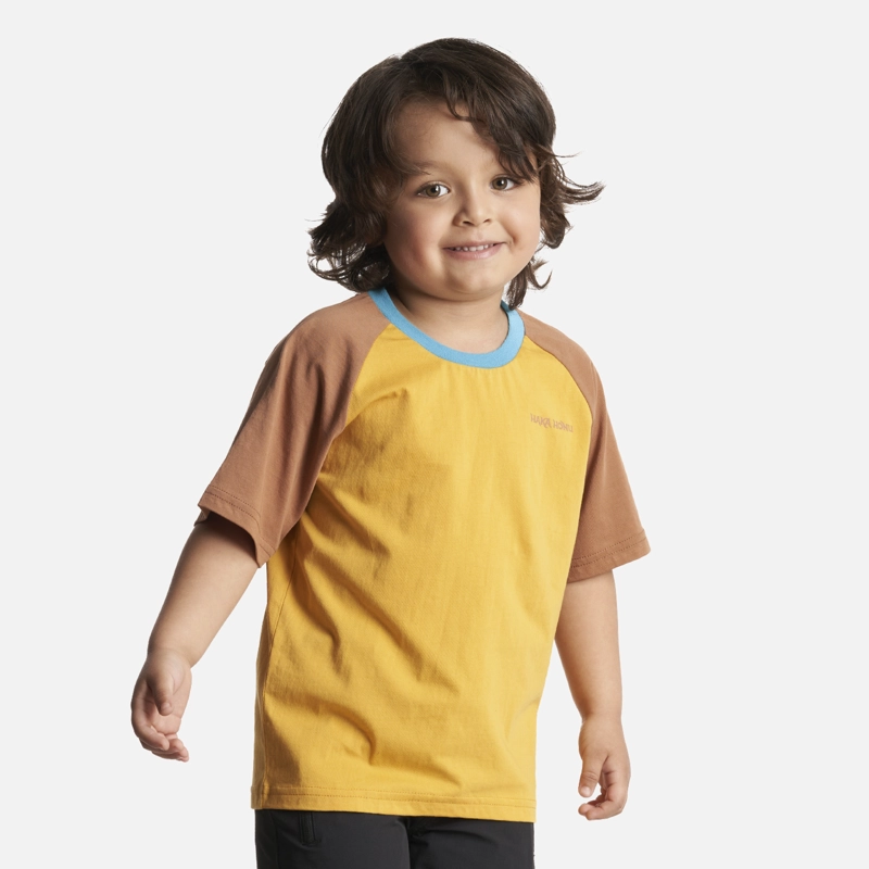 POLERA NIÑO HAKIDS AMARILLO HAKA HONU - 1