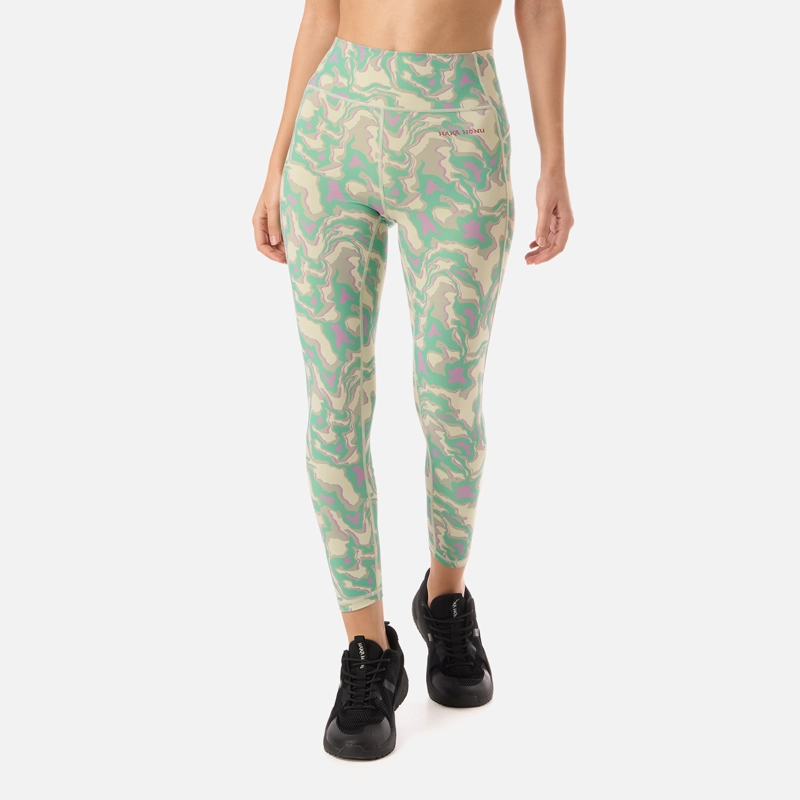 CALZA MUJER COIHUE LARGA PRINT MENTA HAKA HONU - 1
