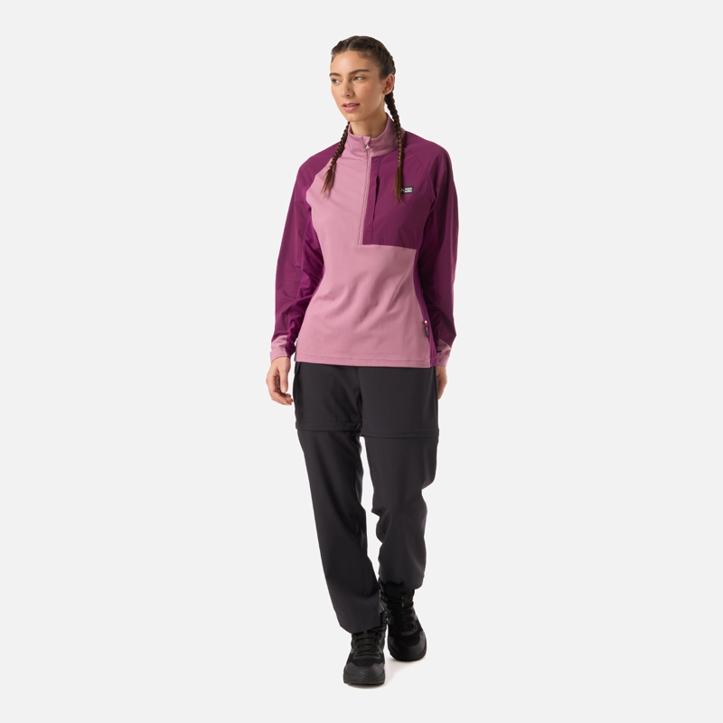 POLERON MUJER HIGO LILA HAKA HONU - 6