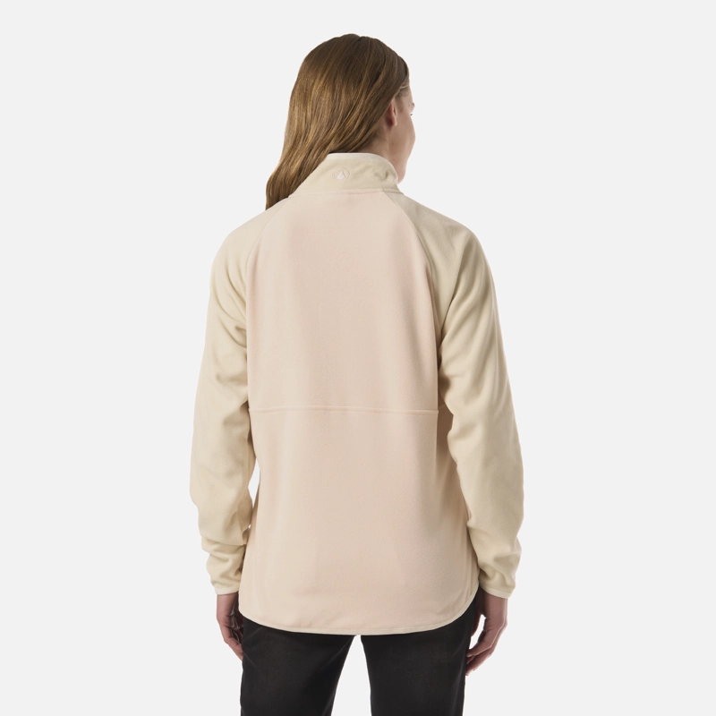 POLAR MUJER FIREPLACE 1/4 ZIP SWEATSHIRT DAMASCO LIPPI - 3