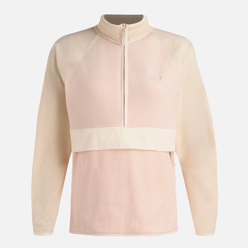 POLAR MUJER FIREPLACE 1/4 ZIP SWEATSHIRT DAMASCO LIPPI - 7