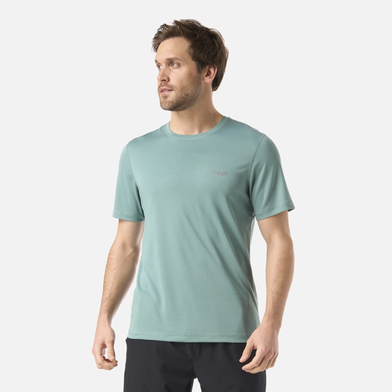 POLERA HOMBRE CORE Q-DRY T-SHIRT TURQUESA LIPPI - 2