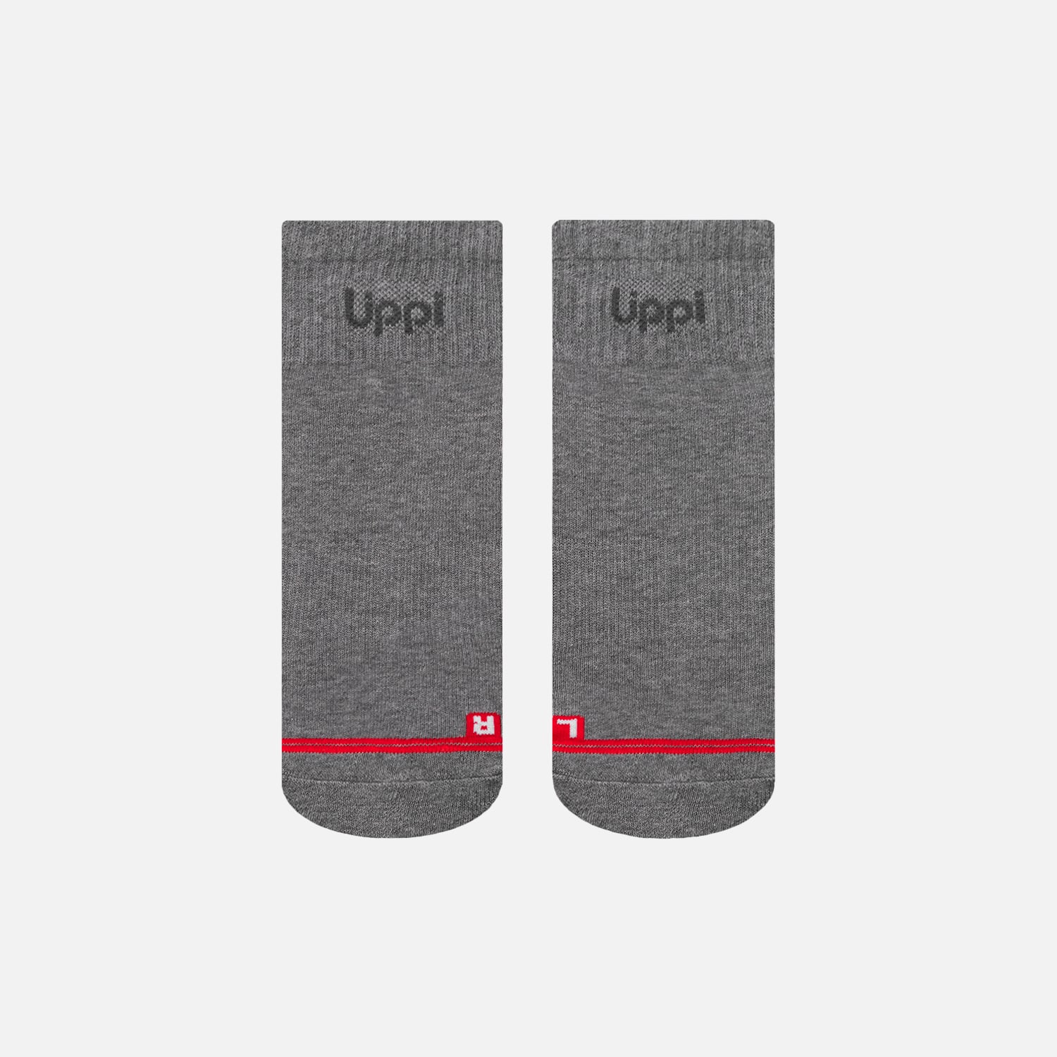 CALCETINES LOGO LIPPI PACK SHORT NEGRO BLANCO GRIS LIPPI V26 - 4