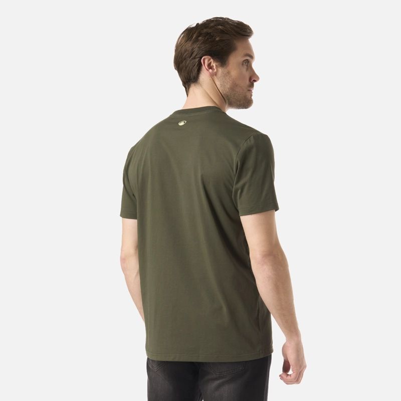 POLERA HOMBRE ULMO MID POINT SORONA T-SHIRT VERDE MUSGO LIPPI - 3