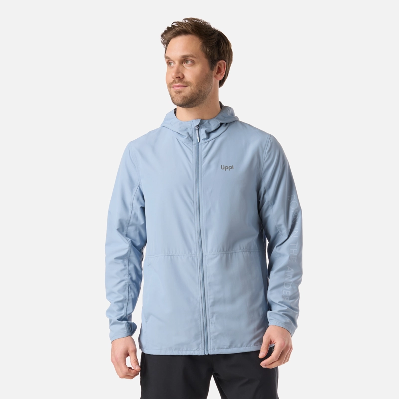 CHAQUETA HOMBRE NIGHTFALL WINDBREAKER HOODY JACKET AZUL PIEDRA LIPPI - 1