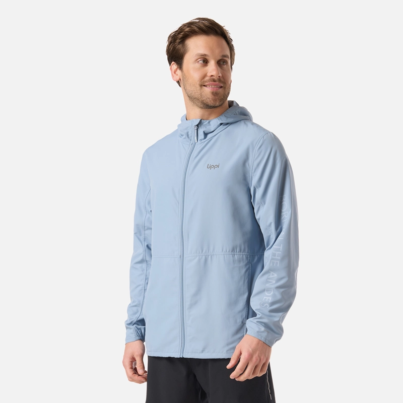CHAQUETA HOMBRE NIGHTFALL WINDBREAKER HOODY JACKET AZUL PIEDRA LIPPI - 2