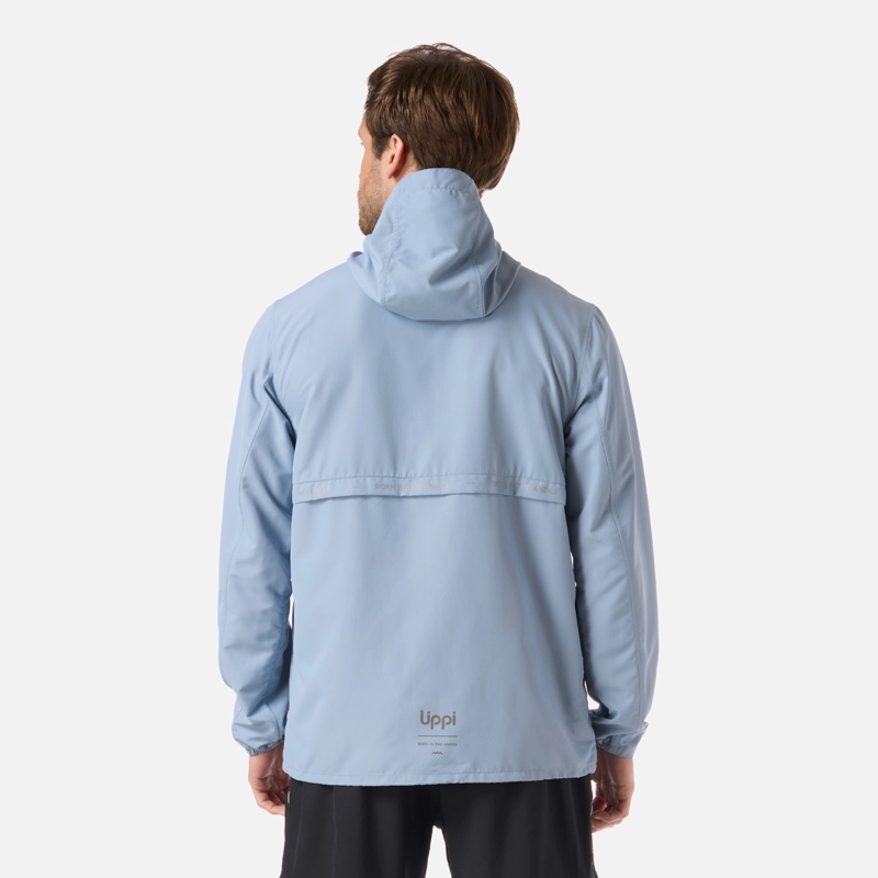 CHAQUETA HOMBRE NIGHTFALL WINDBREAKER HOODY JACKET AZUL PIEDRA LIPPI - 3