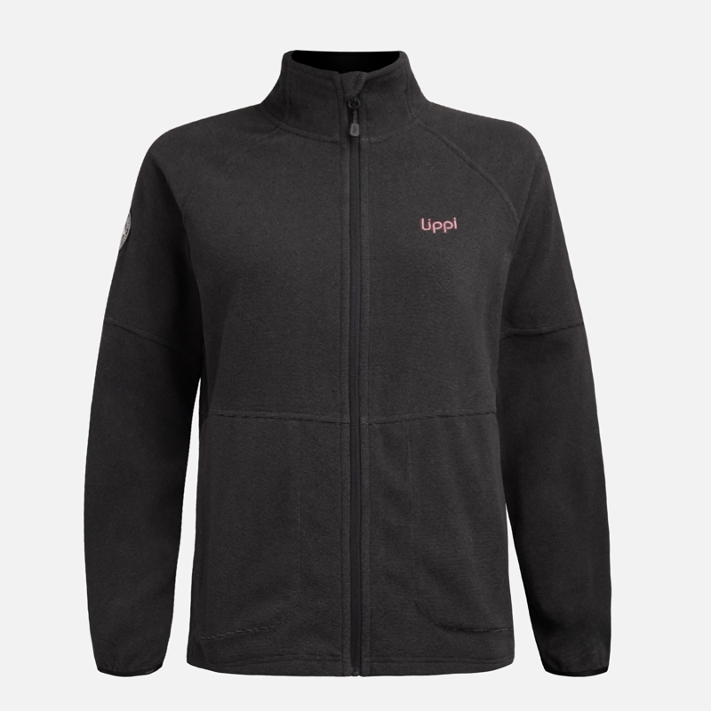 POLAR MUJER STRIPES NANO-F FULL ZIP NEGRO LIPPI V26 - 7