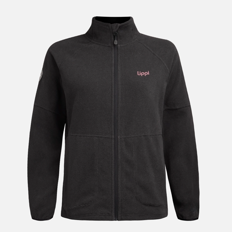 POLAR MUJER STRIPES NANO-F FULL ZIP NEGRO LIPPI V26 - 7