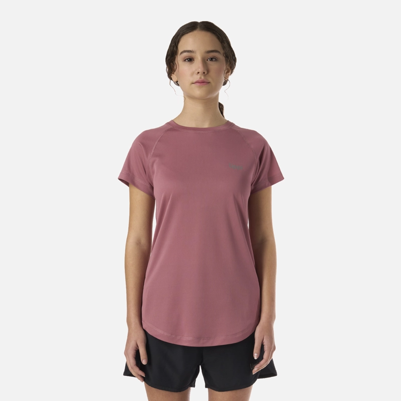 POLERA TEEN GIRL CORE Q-DRY T-SHIRT ROSA OSCURO LIPPI - 1