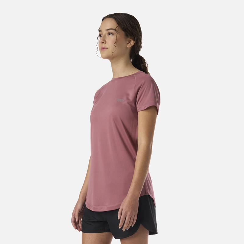 POLERA TEEN GIRL CORE Q-DRY T-SHIRT ROSA OSCURO LIPPI - 2