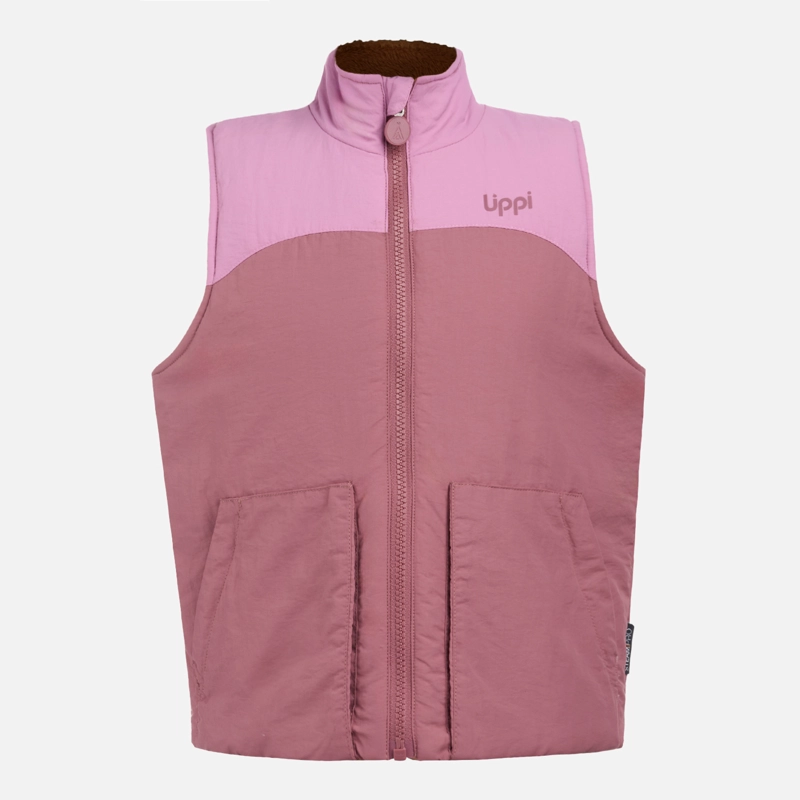 POLAR NIÑA CAMPFIRE 2-FACES JACKET ROSA OSCURO LIPPI - 7